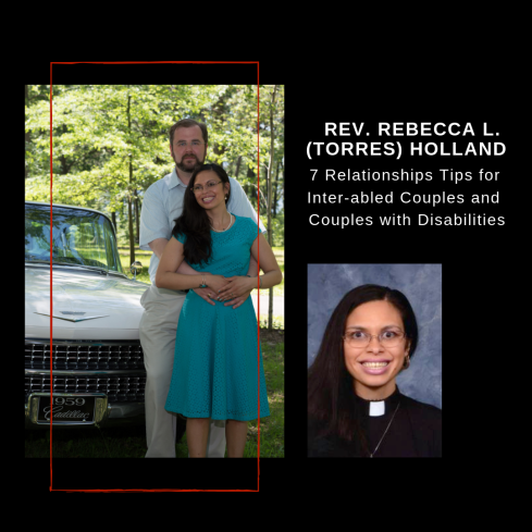 A meme shows an author photo of Rev. Rebecca and